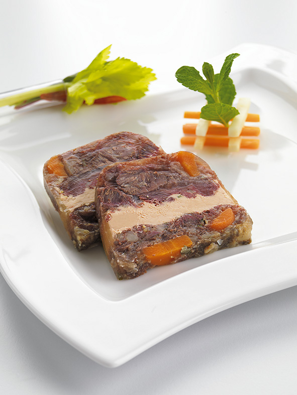 Terrine pour foie gras + presse 